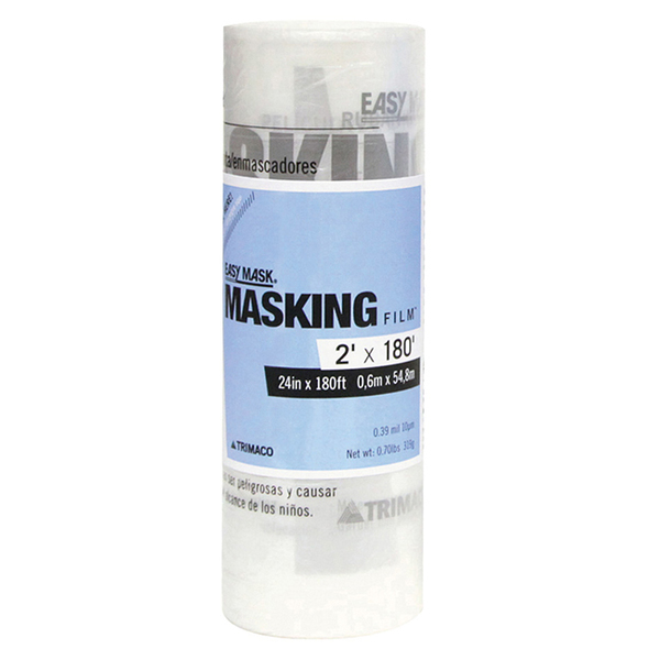 Trimaco 24" x 180' Easy Mask .4-Mil Standard Grade Masking Film 62480